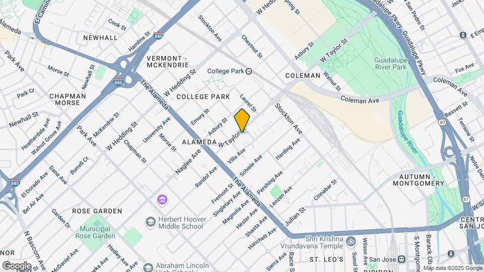 940 W Taylor St Map and Location Details