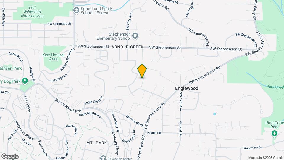 12231 SW Orchard Hill Rd Map and Location Details
