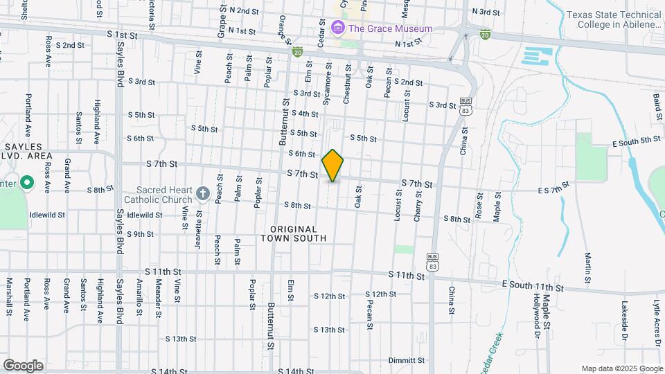 726 Chestnut St Map and Location Details