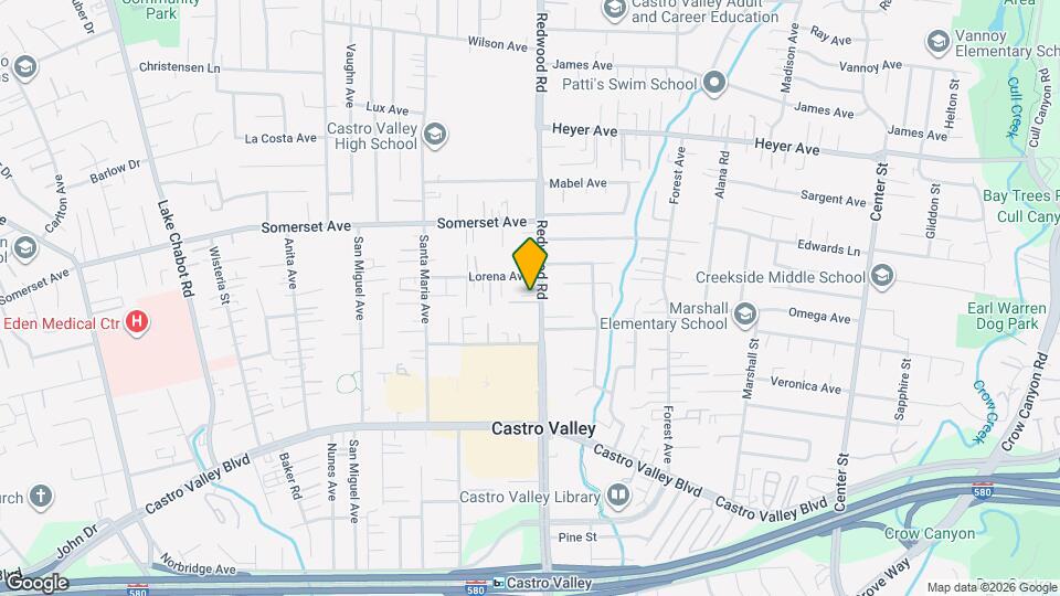 20077 Redwood Rd Map and Location Details