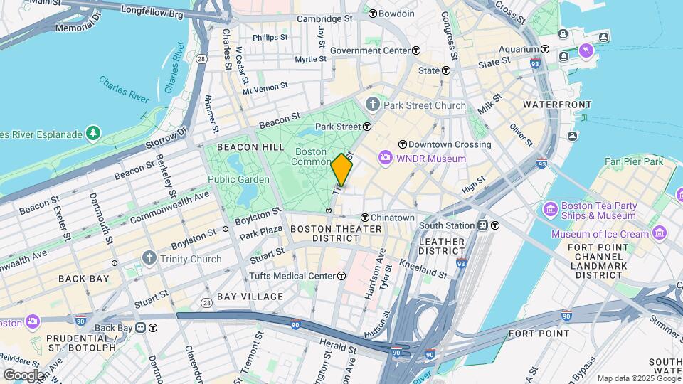 172 Tremont St Map and Location Details