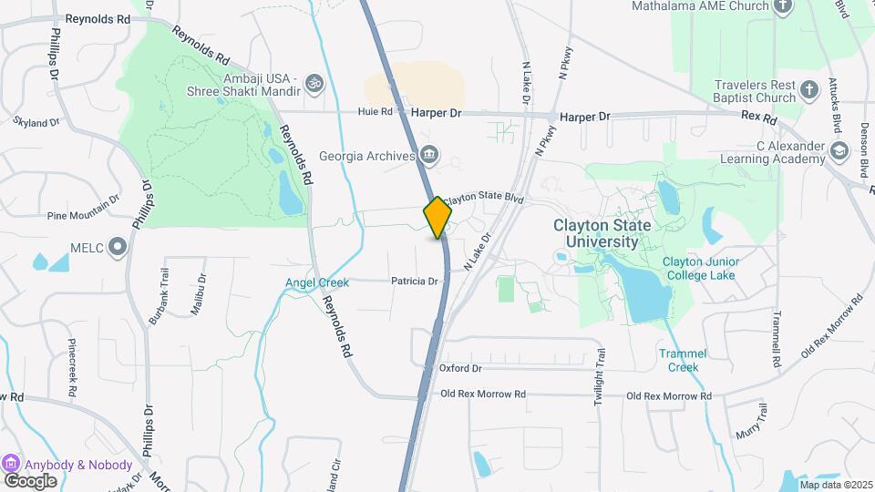 5895 Jonesboro Rd Map and Location Details