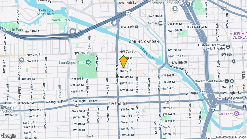 1129 NW 4th St Mapa y Detalles de la Ubicación