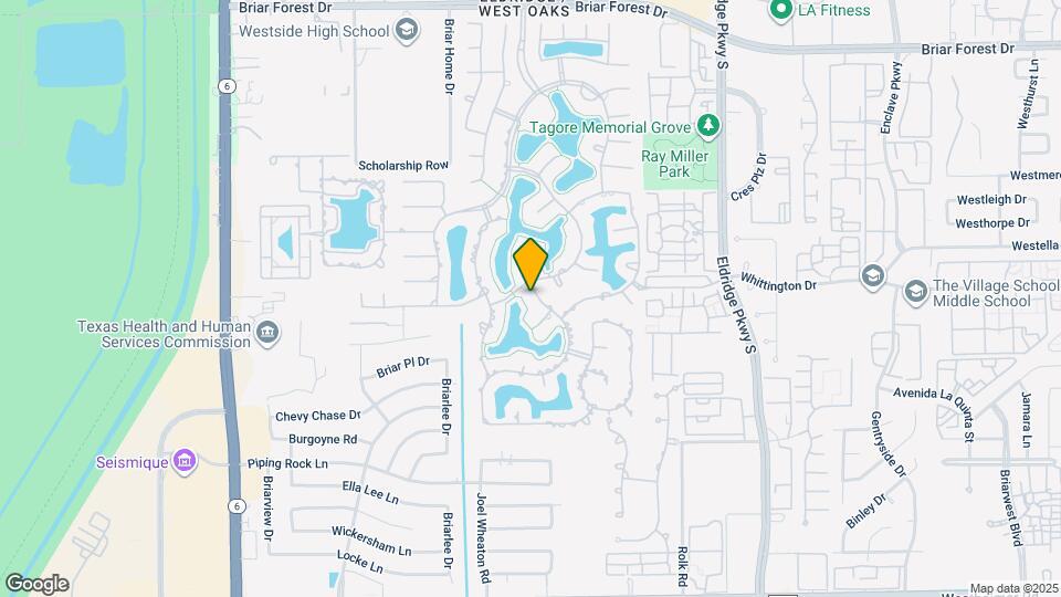 2106 Cresent Palm Ln Map and Location Details