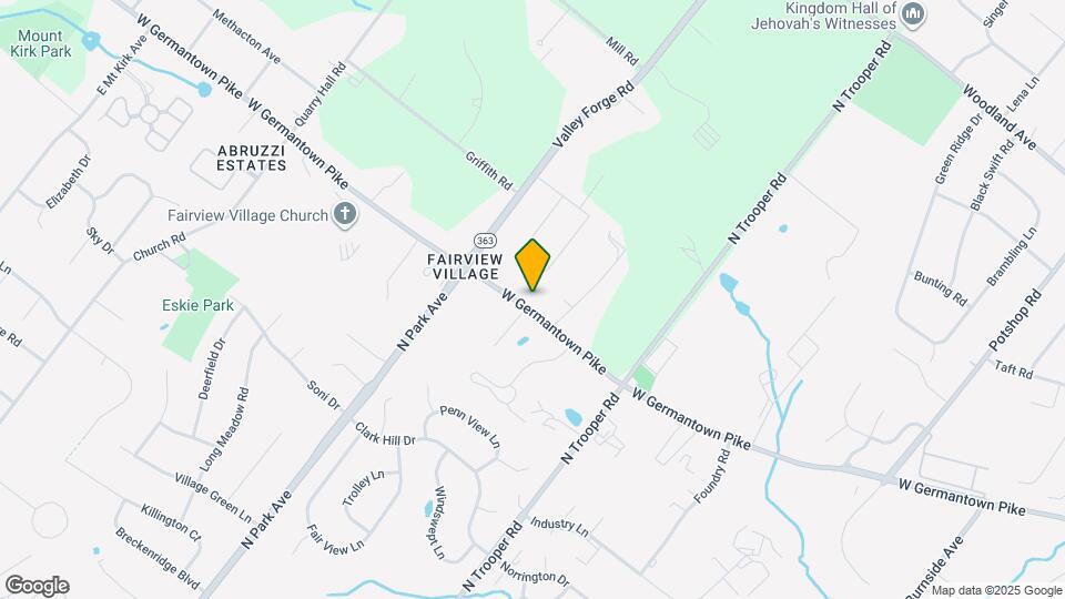 2953 W Germantown Pike Map and Location Details