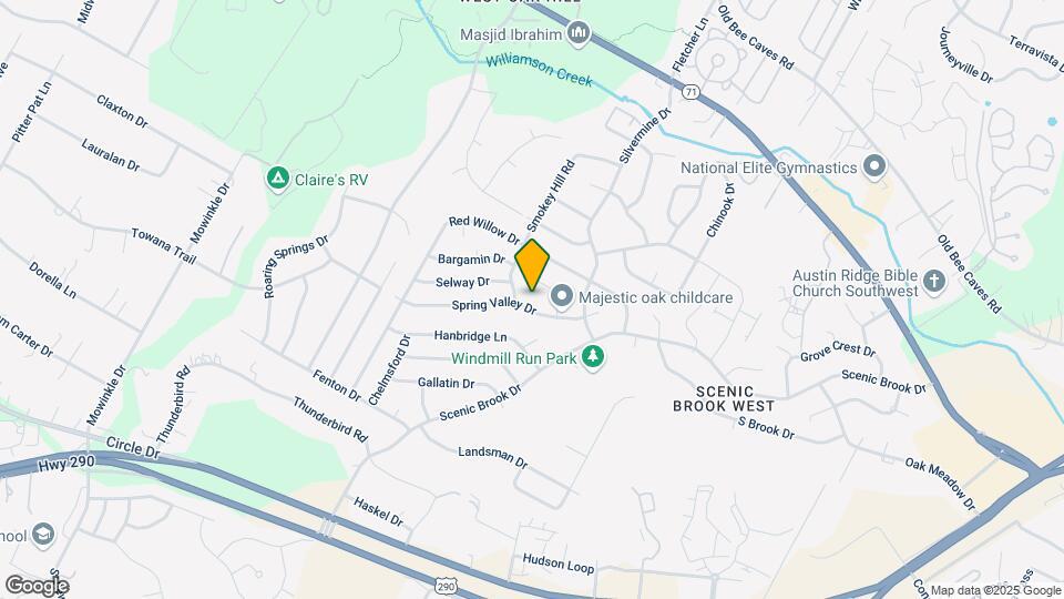 8302 Spring Valley Dr Map and Location Details