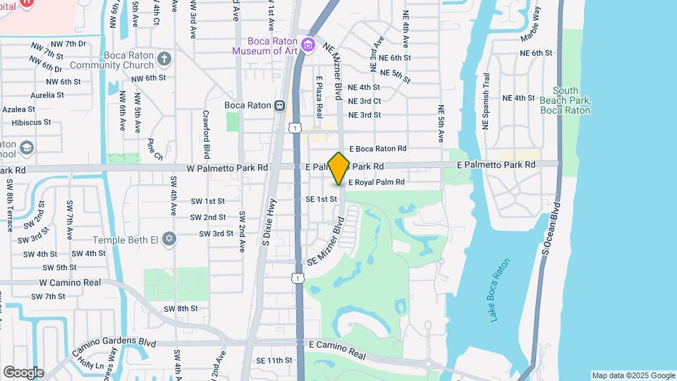99 SE Mizner Blvd, Unit PH08 Map and Location Details