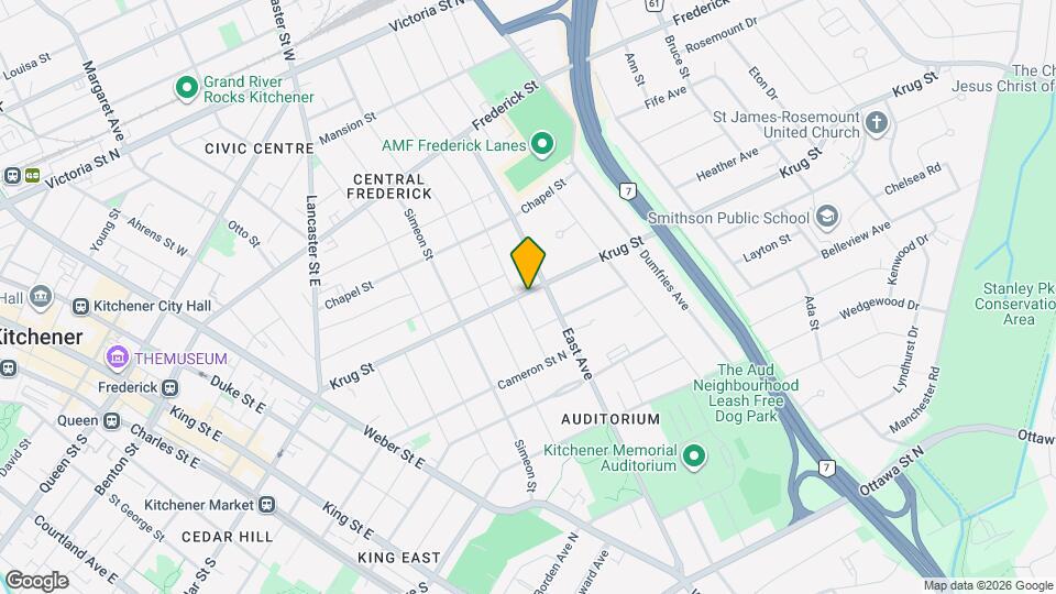 132 Merner Ave Map and Location Details