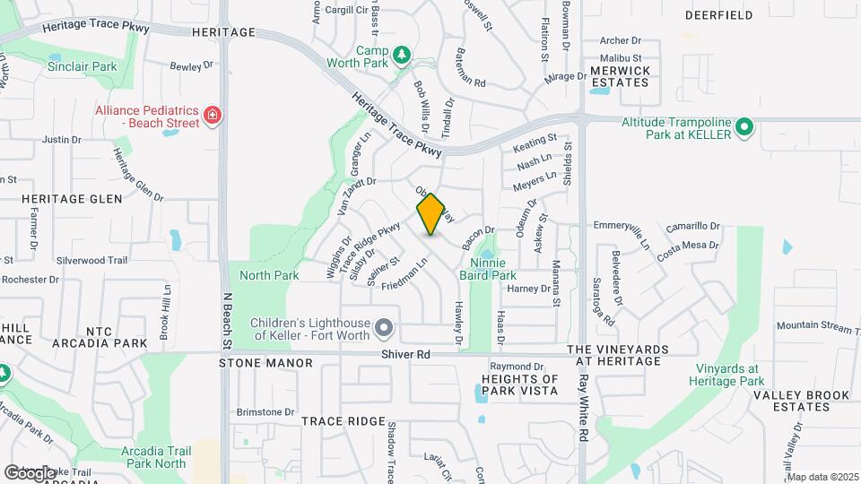 9144 Hawley Dr Map and Location Details