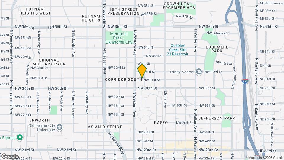 1023 NW 31st St Mapa y Detalles de la Ubicación