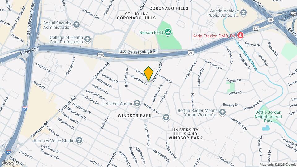 1616 Ashberry Dr Map and Location Details