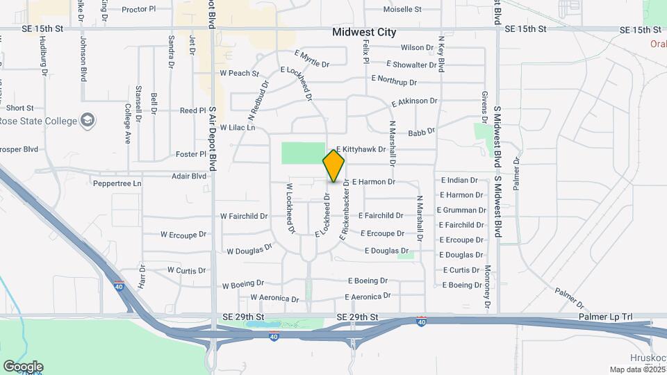 518 E Lockheed Dr Map and Location Details