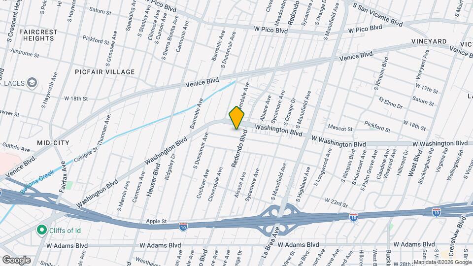 5179 20th St Map and Location Details