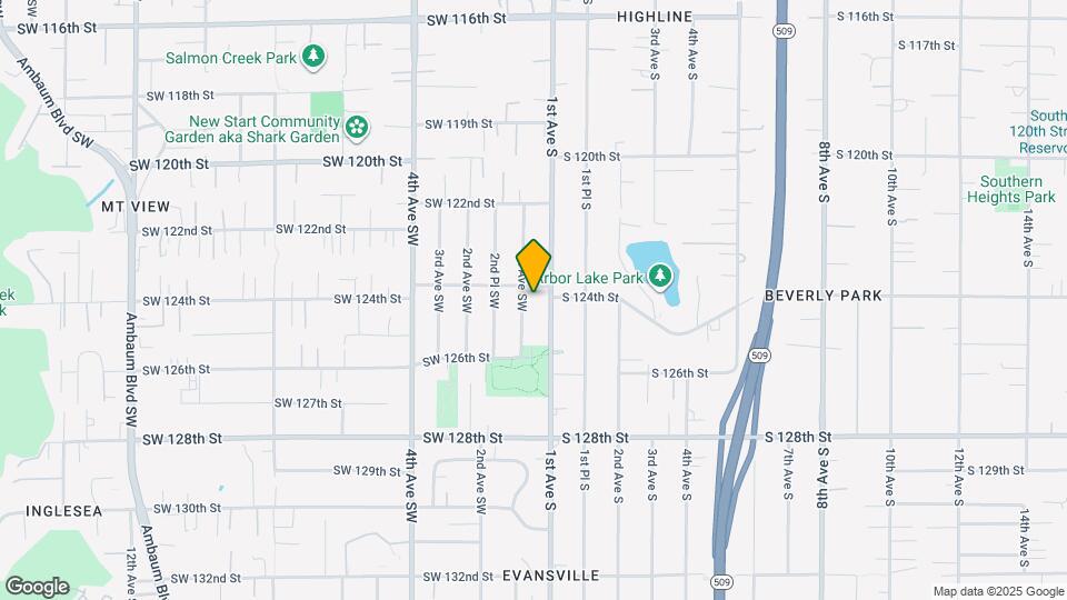 12408 1st Ave SW Map and Location Details