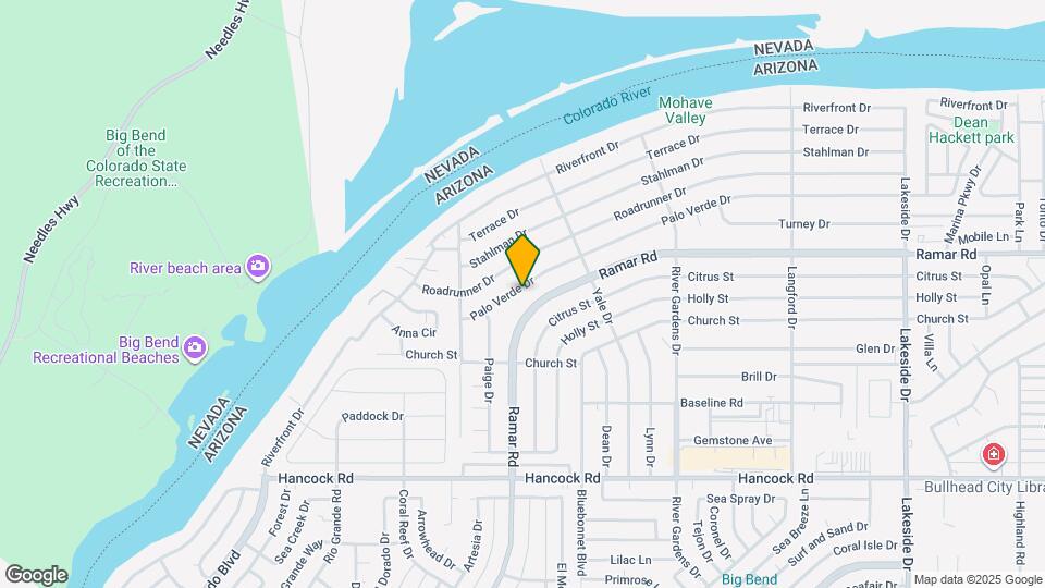 556 Palo Verde Dr Map and Location Details