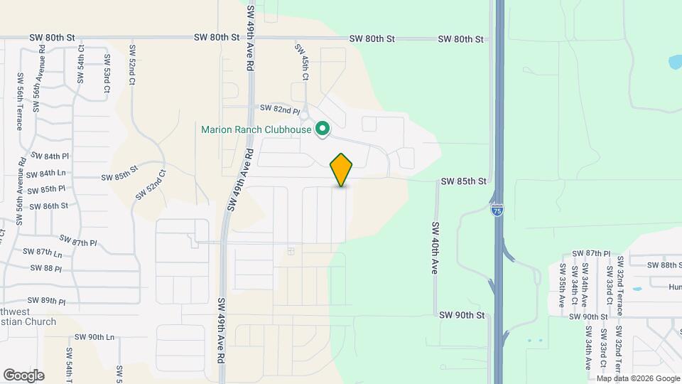 8590 SW 43rd Ter Map and Location Details