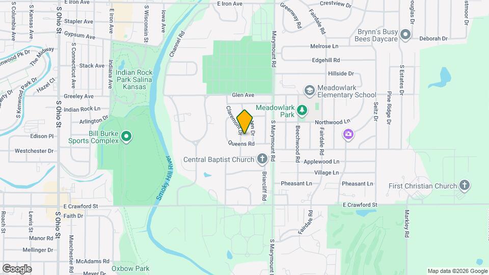 519 Claremont Dr Map and Location Details