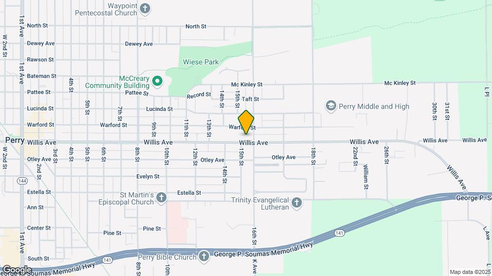 2512 Willis Ave Map and Location Details