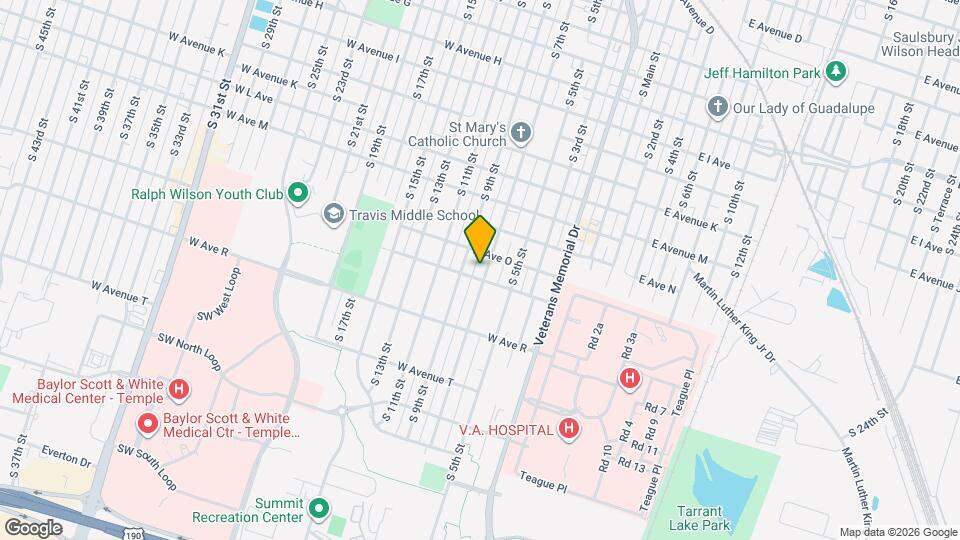 1518 S 7th St Map and Location Details