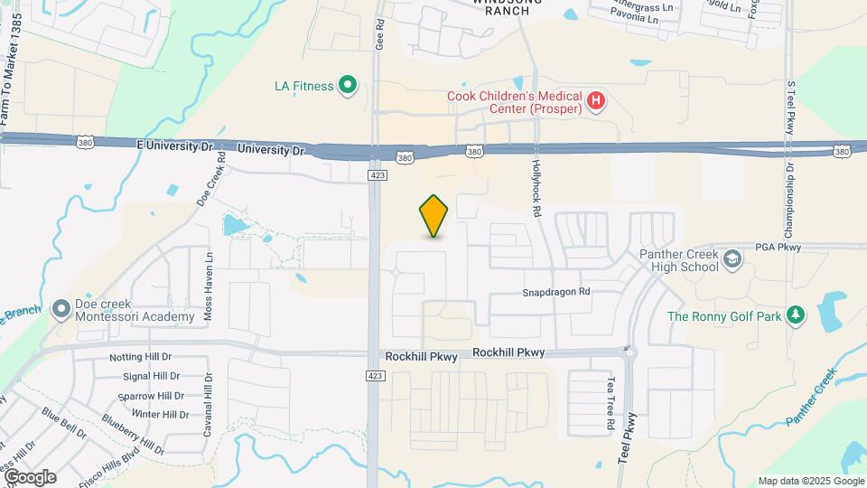 1436 Brent Knoll Dr Map and Location Details