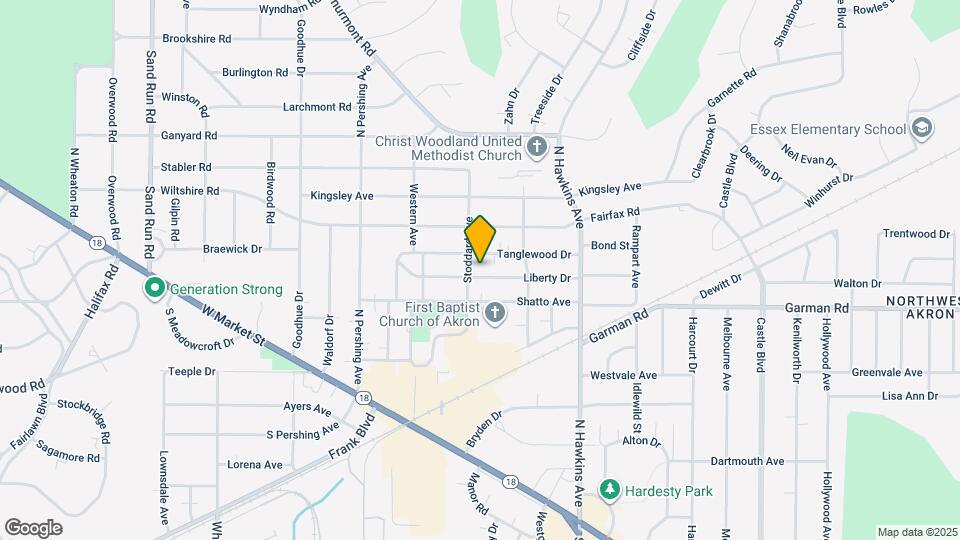 1721 Liberty Dr, Unit 1721 Liberty Drive Map and Location Details