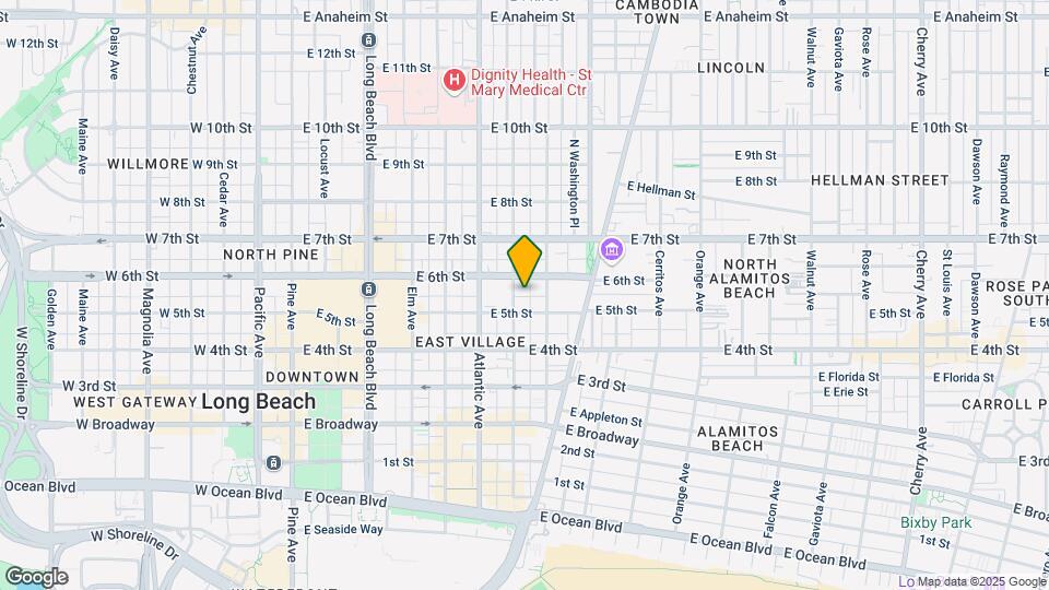 526 Lime Ave, Unit A Map and Location Details