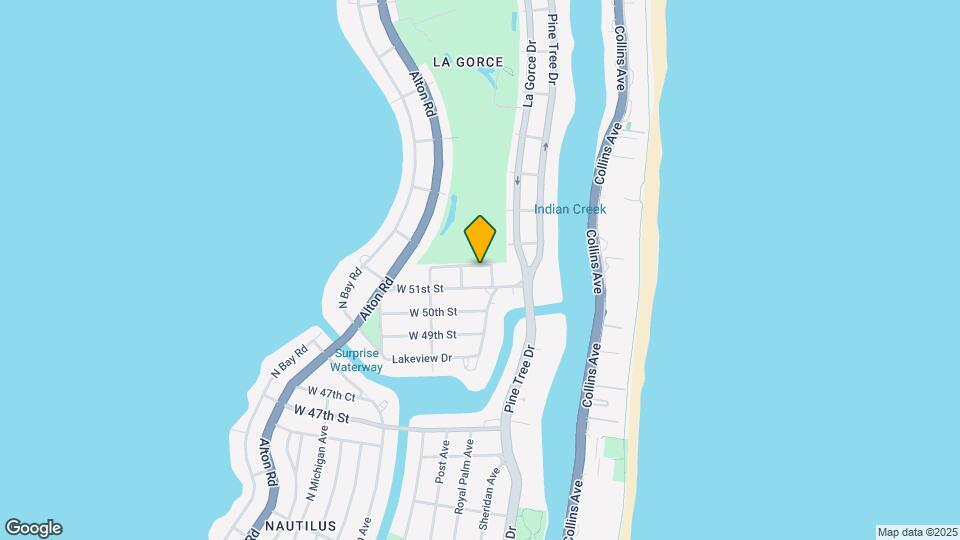 520 W 51st Terrace Map and Location Details