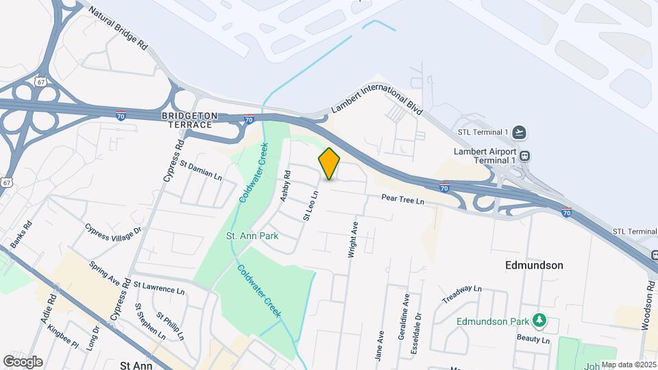 10917 Pear Tree Ln Map and Location Details