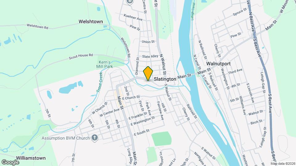 313 Main St, Unit 1 Map and Location Details