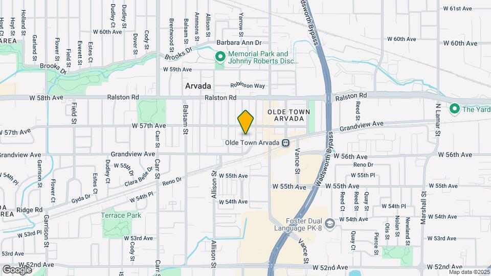 5616 Yarrow St Map and Location Details