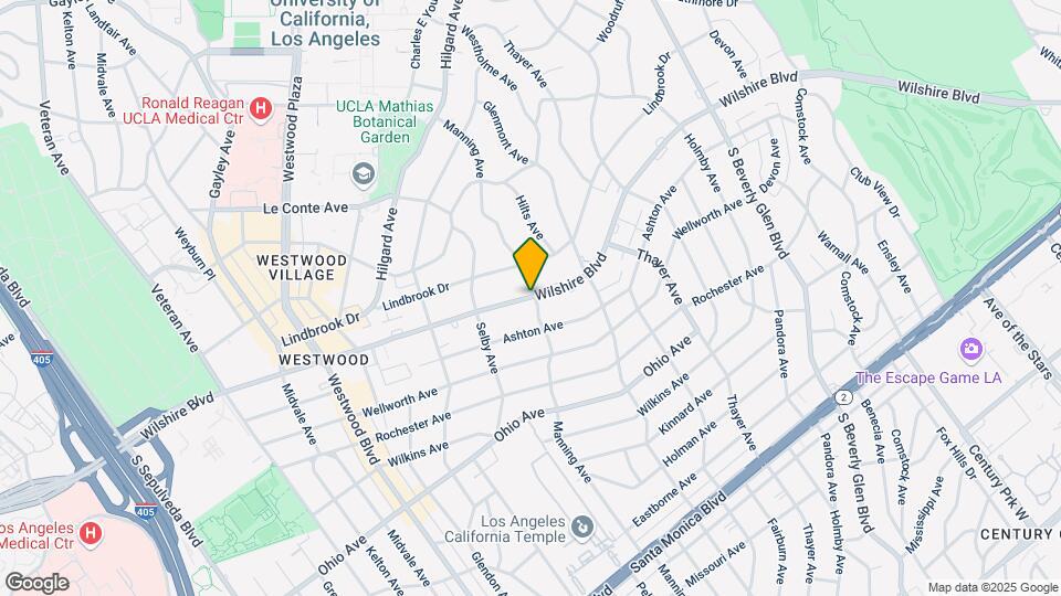 10700 Wilshire Blvd Map and Location Details