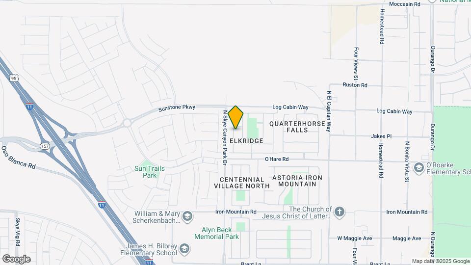 9728 N Fast Elk St Map and Location Details