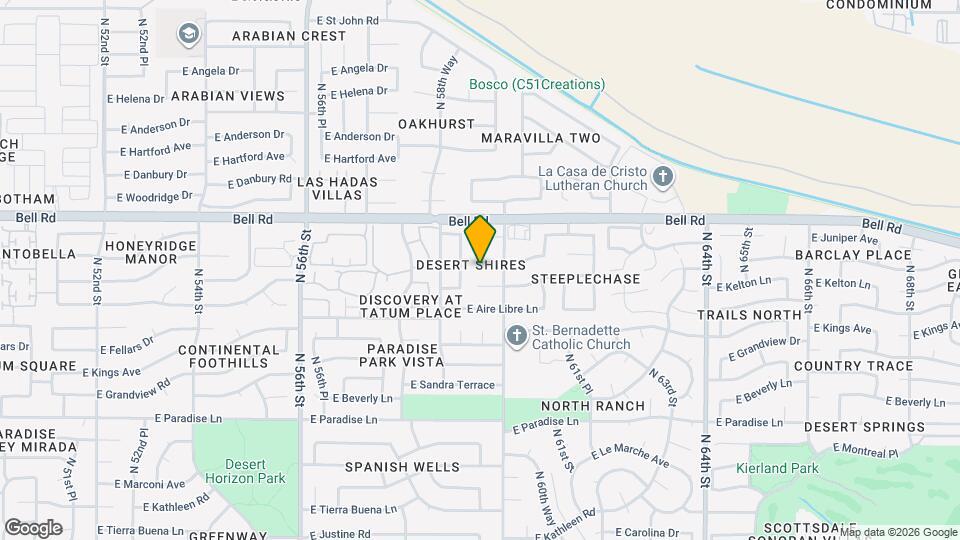 5939 E Phelps Rd Mapa y Detalles de la Ubicación