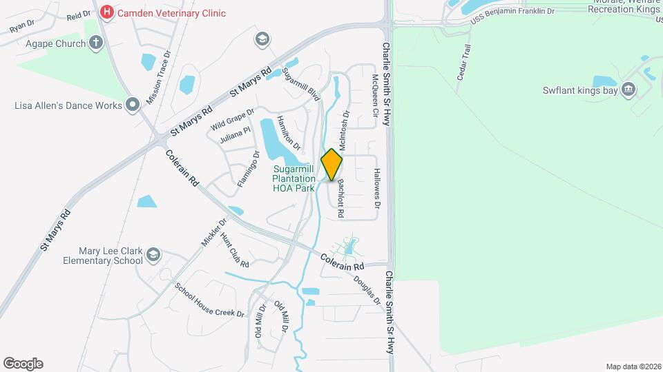 200 McIntosh Dr Map and Location Details