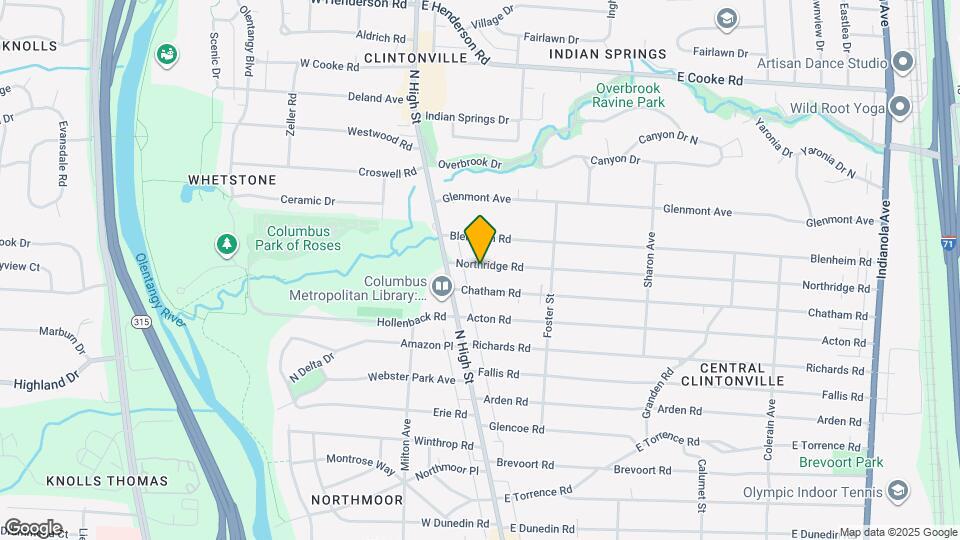 43 Northridge Rd Map and Location Details