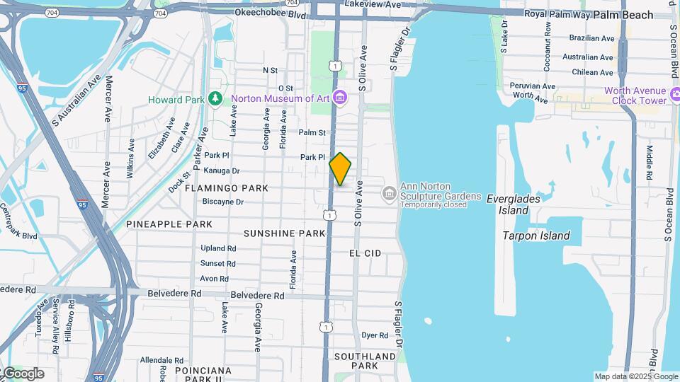 347 Flamingo Dr Map and Location Details