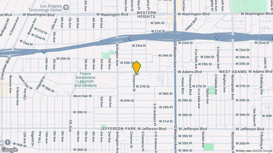 2199 W 26th Pl Map and Location Details