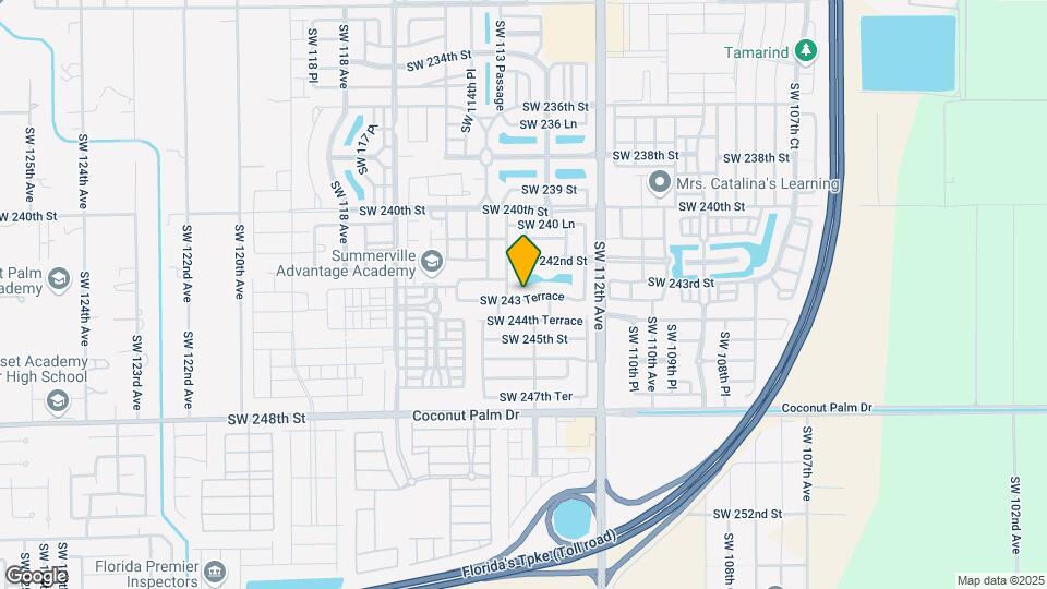 11339 SW 243 Terrace Map and Location Details