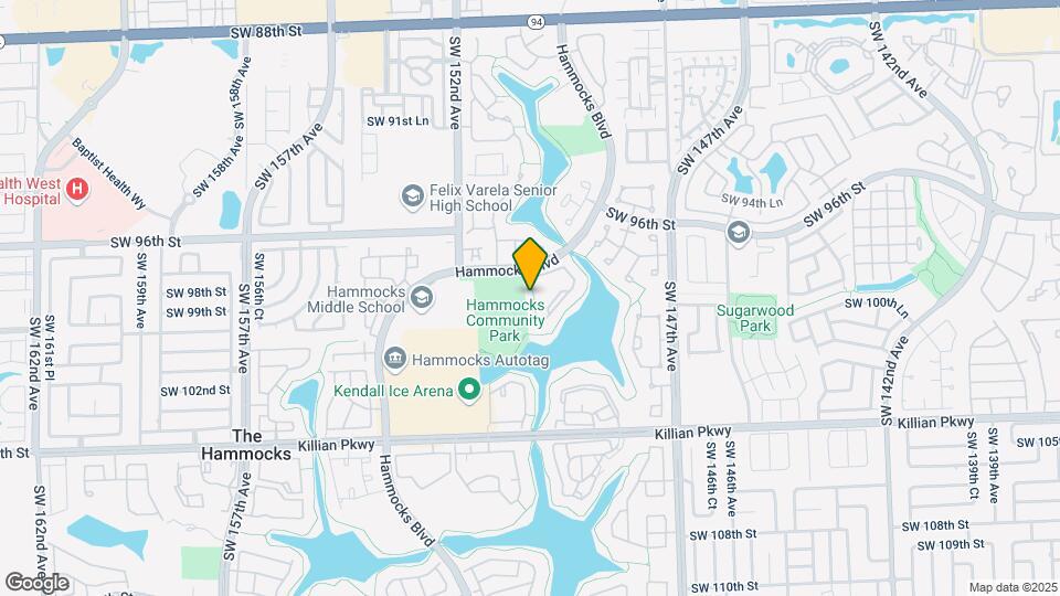 9731 Hammocks Blvd-Unit -Apt 202B Map and Location Details