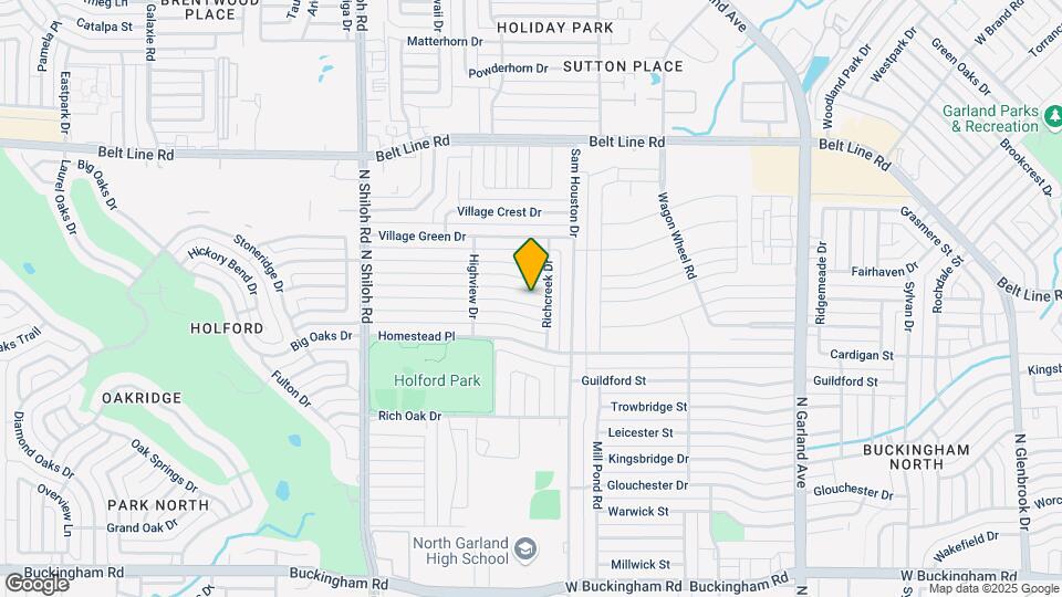 2110 Richbrook Dr Map and Location Details