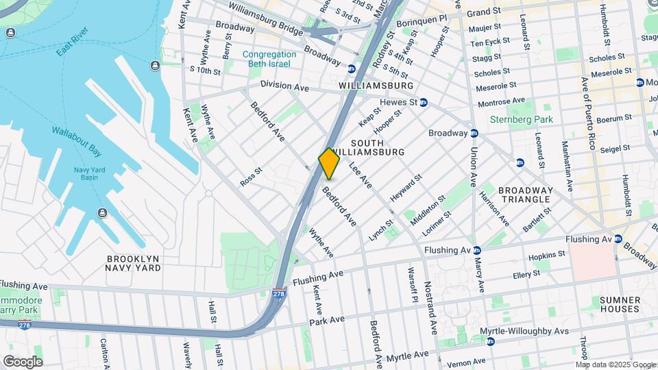 613 Bedford Ave Map and Location Details