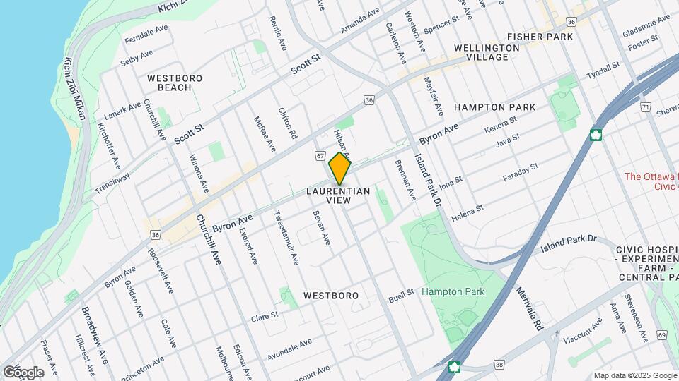 165 Wesley Ave Map and Location Details