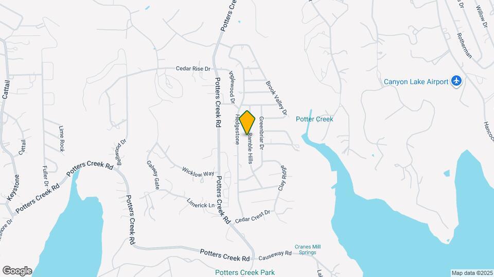 1166 Ramble Hills Map and Location Details