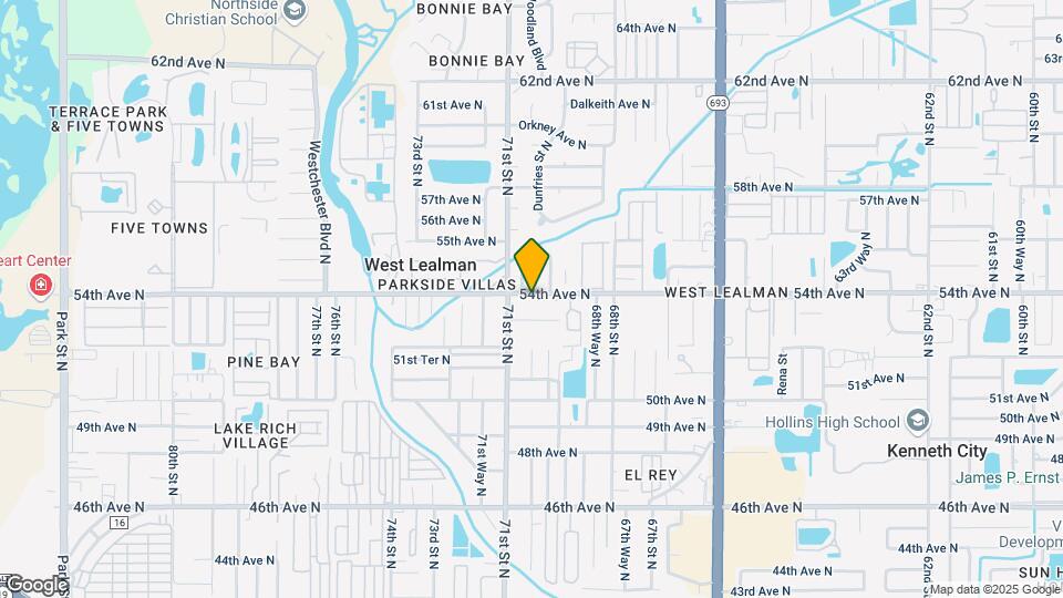 7066 54th Ave N Mapa y Detalles de la Ubicación