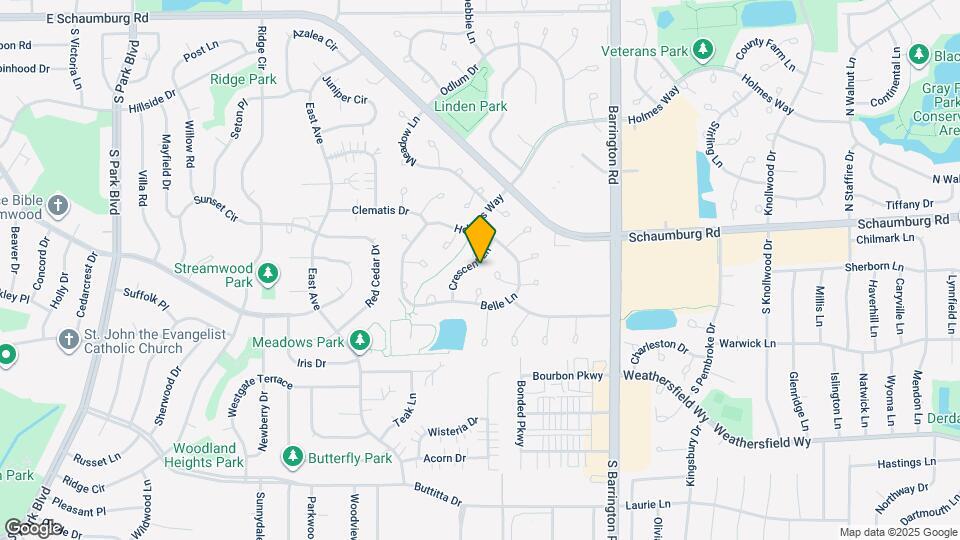 141 Crescent Ln Map and Location Details