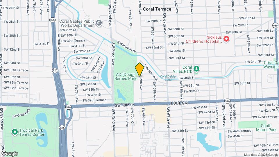 3670 SW 69th Ave Map and Location Details