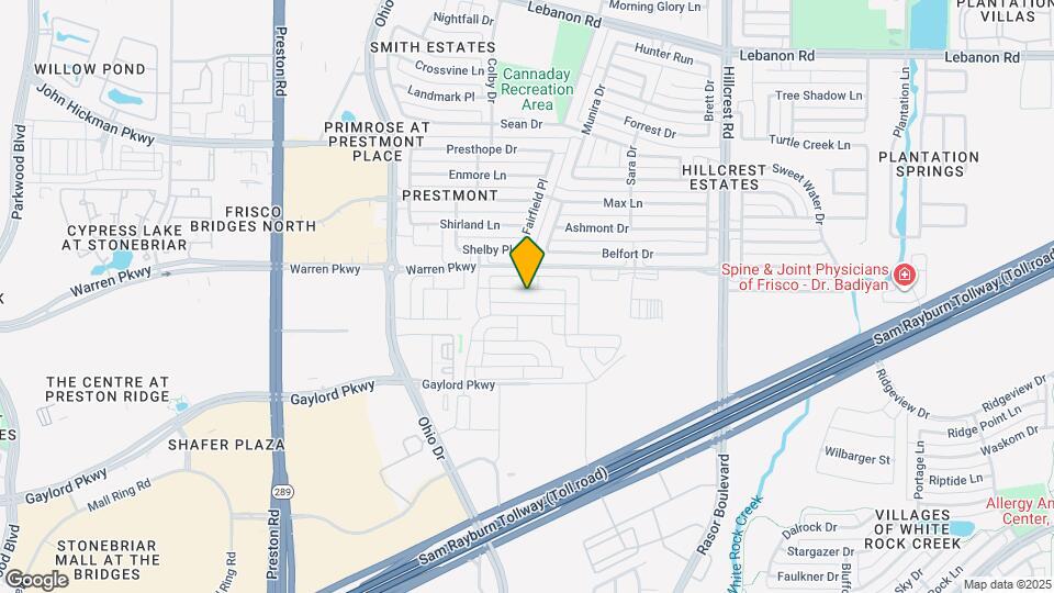 9955 Sharps Rd Map and Location Details