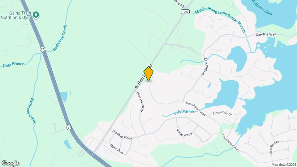 118 Coachman Way Map and Location Details