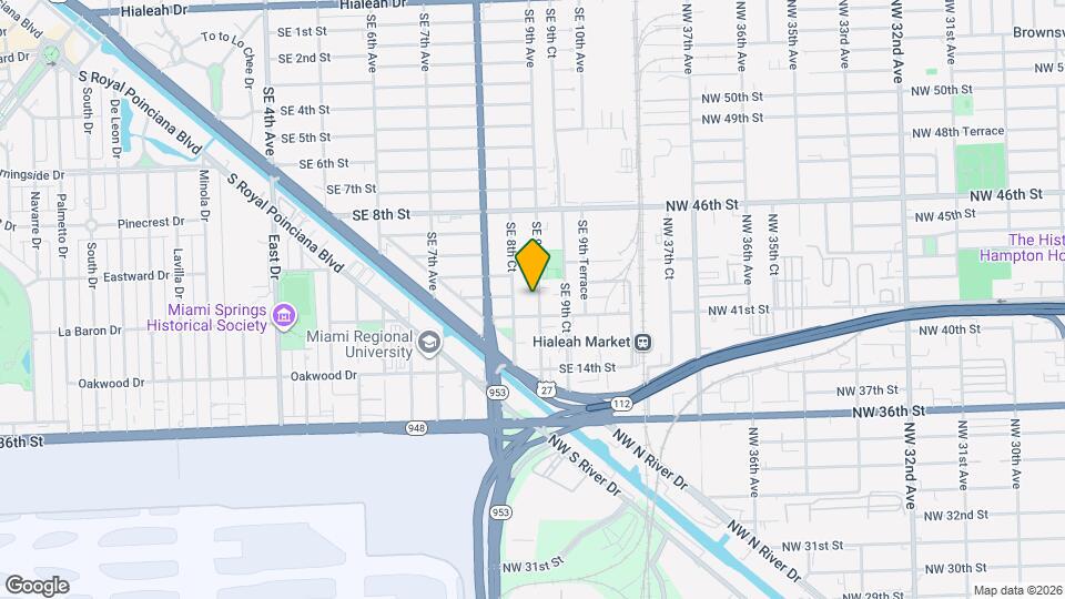 1150 SE 9th Ave Map and Location Details