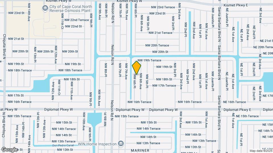 1737 NW 6th Pl Map and Location Details